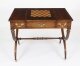 Antique Victorian Burr Walnut Games Work Table c.1870 19th C | Ref. no. A3383 | Regent Antiques
