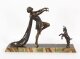 Antique Art Deco Bronze  Toga Dancer by Emile Carlier Circa 1920 | Ref. no. A3385 | Regent Antiques