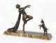 Antique Art Deco Bronze  Toga Dancer by Emile Carlier Circa 1920 | Ref. no. A3385 | Regent Antiques