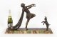 Antique Art Deco Bronze  Toga Dancer by Emile Carlier Circa 1920 | Ref. no. A3385 | Regent Antiques