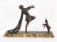 Antique Art Deco Bronze  Toga Dancer by Emile Carlier Circa 1920 | Ref. no. A3385 | Regent Antiques