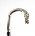 Antique French  Silver Plate Horse Ebonized Walking Cane Stick Late 19th C | Ref. no. A3391b | Regent Antiques