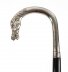 Antique French  Silver Plate Horse Ebonized Walking Cane Stick Late 19th C | Ref. no. A3391b | Regent Antiques