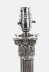Antique Victorian Silver Plated Corinthian Column Table Lamp 19th C | Ref. no. A3404 | Regent Antiques
