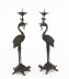 Antique Pair Japanese Bronze Pricket Candlesticks 19th C | Ref. no. A3406 | Regent Antiques