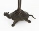 Antique Pair Japanese Bronze Pricket Candlesticks 19th C | Ref. no. A3406 | Regent Antiques