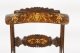 Bespoke Pair Walnut Marquetry Leather Bar Stools | Ref. no. A3408 | Regent Antiques