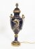 Antique Pair Large French Cobalt Blue Sevres Style  Vases Lamps 19th C | Ref. no. A3413 | Regent Antiques