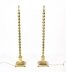 Antique Pair Victorian Brass Corinthian Column Standard Lamps 19th C | Ref. no. A3433 | Regent Antiques