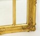 Antique French Painted & Parcel Gilt  Trumeau Mirror 19th C  150 x 98cm | Ref. no. A3435 | Regent Antiques