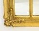 Antique French Painted & Parcel Gilt  Trumeau Mirror 19th C  150 x 98cm | Ref. no. A3435 | Regent Antiques