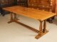 Vintage solid oak Refectory Dining Table, 8 Chairs and Sideboard Late 20th C | Ref. no. A3444 | Regent Antiques
