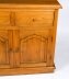Vintage Solid Oak Panelled Three Door Sideboard 20th C | Ref. no. A3444b | Regent Antiques