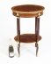 Antique French Walnut Parquetry Oval Occasional Side Table 19th C | Ref. no. A3446 | Regent Antiques