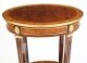 Antique French Walnut Parquetry Oval Occasional Side Table 19th C | Ref. no. A3446 | Regent Antiques