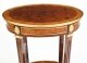 Antique French Walnut Parquetry Oval Occasional Side Table 19th C | Ref. no. A3446 | Regent Antiques
