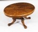 Antique Burr Walnut Oval Coffee Table Circa 1860 19th Century | Ref. no. A3448 | Regent Antiques