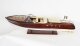 Vintage model of a Riva Aquarama Speedboat  3ft with Cream  Interior 20th C | Ref. no. A3462A | Regent Antiques