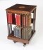 Antique Edwardian Revolving Bookcase Flame Mahogany c.1900 | Ref. no. A3466a | Regent Antiques
