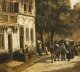 Antique Townscape Oil Painting by Louis Dommersen 19th C | Ref. no. A3486 | Regent Antiques