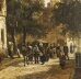 Antique Townscape Oil Painting by Louis Dommersen 19th C | Ref. no. A3486 | Regent Antiques