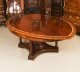 Vintage Large 9ft x 6ft3" Oval Flame Mahogany Jupe Dining Table 20thC | Ref. no. A3523 | Regent Antiques