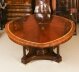 Vintage 9ftx6ft3" Oval Flame Mahogany Jupe Dining Table & 12 chairs 20th C | Ref. no. A3523a | Regent Antiques