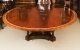 Vintage 9ftx6ft3" Oval Flame Mahogany Jupe Dining Table & 12 chairs 20th C | Ref. no. A3523a | Regent Antiques