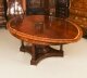 Vintage 9ftx6ft3" Oval Flame Mahogany Jupe Dining Table & 12 chairs 20th C | Ref. no. A3523a | Regent Antiques