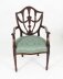 Vintage Set of  Twelve Federal Revival Shield Back Dining Chairs  20th C | Ref. no. A3545 | Regent Antiques