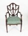 Vintage Set of  Twelve Federal Revival Shield Back Dining Chairs  20th C | Ref. no. A3545 | Regent Antiques