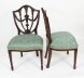 Vintage Set of  Twelve Federal Revival Shield Back Dining Chairs  20th C | Ref. no. A3545 | Regent Antiques