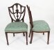 Vintage Set of  Twelve Federal Revival shield back dining chair  20th C | Ref. no. A3545 | Regent Antiques