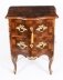Antique Pair Italian Burr Walnut Serpentine Bedside Chests 19th C | Ref. no. A3565 | Regent Antiques