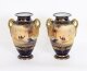 Antique Pair Taisho Period Noritake Hand Painted Porcelain Vases  C1920 | Ref. no. A3569 | Regent Antiques