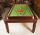 Antique 8ft Victorian Rollover Slate Bed  Snooker / Dining Table 19th C | Ref. no. A3570b | Regent Antiques