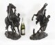 Antique Pair of French Bronze Marly Horses Sculptures by Cousteau  19th C | Ref. no. A3576 | Regent Antiques