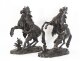 Antique Pair of French Bronze Marly Horses Sculptures by Cousteau  19th C | Ref. no. A3576 | Regent Antiques