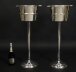 Antique Pair Silver-plated Wine / Champagne Coolers On Stand Mappin & Webb C1900 | Ref. no. A3609a | Regent Antiques