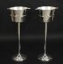 Antique Pair Silver-plated Wine / Champagne Coolers On Stand Mappin & Webb C1900 | Ref. no. A3609a | Regent Antiques