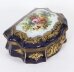 Antique French Sevres Cobalt Blue Porcelain Casket 19th C | Ref. no. A3620 | Regent Antiques