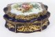 Antique French Sevres Cobalt Blue Porcelain Casket 19th C | Ref. no. A3620 | Regent Antiques