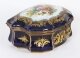 Antique French Sevres Cobalt Blue Porcelain Casket 19th C | Ref. no. A3620 | Regent Antiques