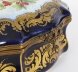 Antique French Sevres Cobalt Blue Porcelain Casket 19th C | Ref. no. A3620 | Regent Antiques