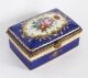 Antique Limoges Royal Blue Ormolu Mounted  Casket Box  19h C | Ref. no. A3621 | Regent Antiques