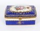 Antique Limoges Royal Blue Ormolu Mounted  Casket Box  19h C | Ref. no. A3621 | Regent Antiques