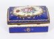 Antique Limoges Royal Blue Ormolu Mounted  Casket Box  19h C | Ref. no. A3621 | Regent Antiques