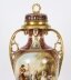 Antique Pair 2ft6"  76cm  Royal Vienna Porcelain Vases on Stands 19th C | Ref. no. A3640 | Regent Antiques