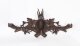 Antique Hand Carved Black Forest Chamois Goat\