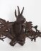 Antique Hand Carved Black Forest Deer\